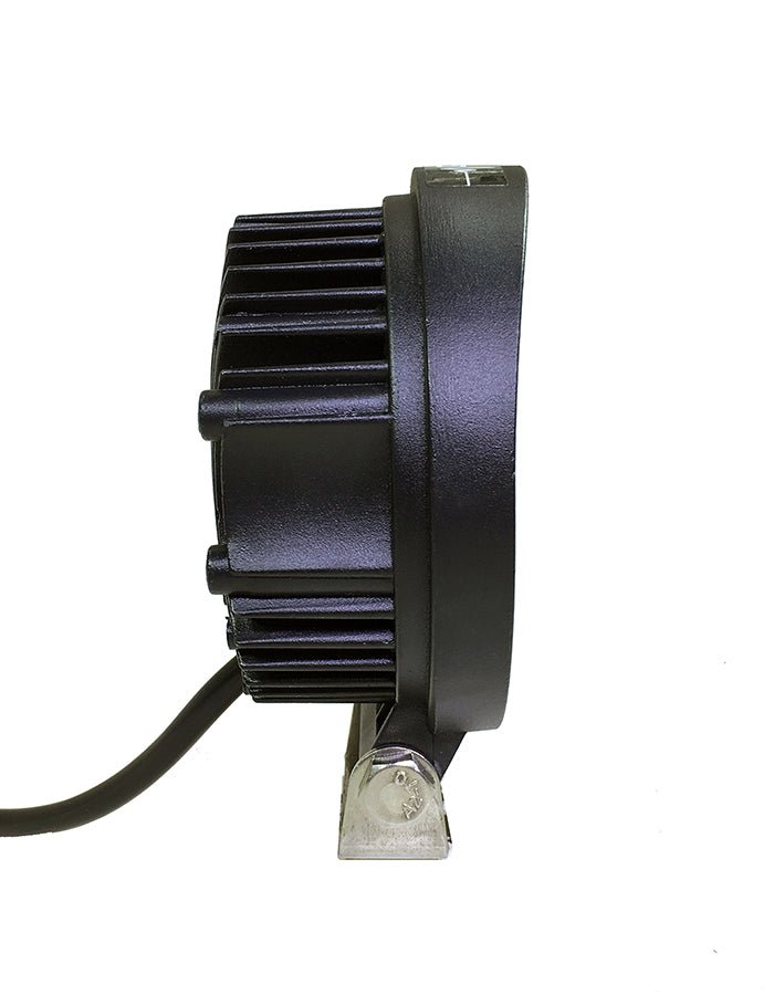Quake LED Work Light 4 Inch Work Light 27 Watt Spot RGB Accent Fracture Series Quad-Lock/Interlock - QFR793