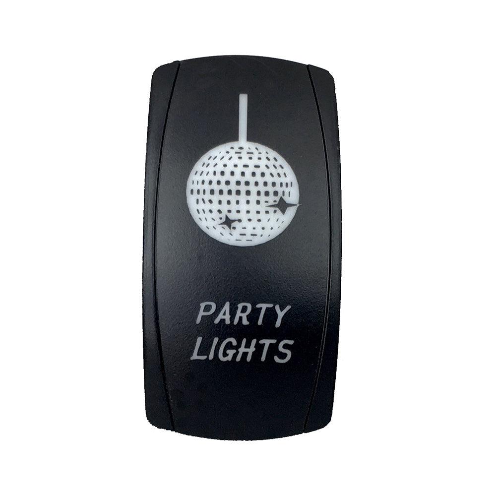 Quake LED Rocker Type Switch Give the vehicles switches some style with Quake LEDs Two-Way Rocker Switches - QRS703