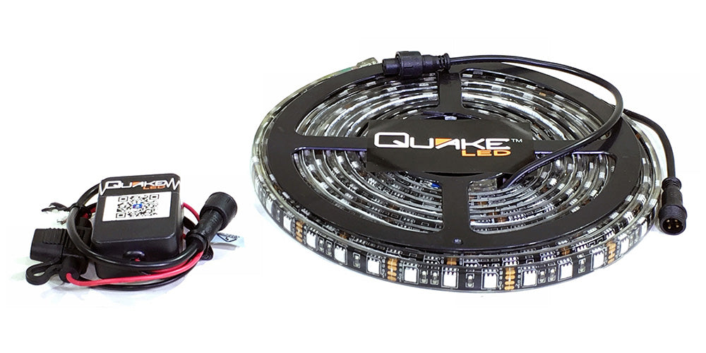 Quake LED Auxiliary Light RGB LED Accent Strip Lights Quad-Lock/Interlock Compatible - QSL200