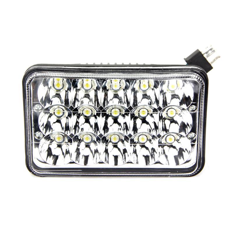 Quake LED Headlight 4X6 in. Work Light headlight 45 Watt High-low Tempest - QTE066
