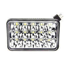 Load image into Gallery viewer, Quake LED Headlight 4X6 in. Work Light headlight 45 Watt High-low Tempest - QTE066