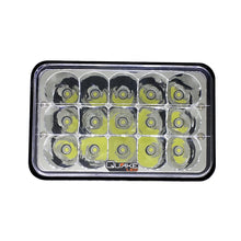 Load image into Gallery viewer, Quake LED Headlight 4X6 in. Work Light headlight 45 Watt High-low Tempest - QTE066