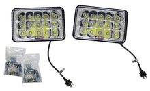 Load image into Gallery viewer, Quake LED Headlight 4X6 in. Work Light headlight 45 Watt High-low Tempest - QTE066