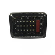 Load image into Gallery viewer, Quake LED Tail Light 6X8 in. 25 Watt Jeep JK Blackout I Tail Light Tempest - QTE457