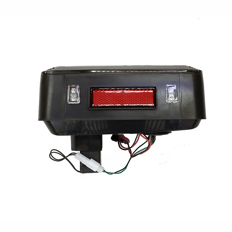 Quake LED Tail Light 6X8 in. 25 Watt Jeep JK Blackout I Tail Light Tempest - QTE457