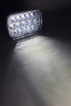 Load image into Gallery viewer, Quake LED Headlight 5x7 Inch Headlight 45 Watt High/Low Tempest Series Jeep XJ/YJ - QTE459