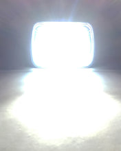 Load image into Gallery viewer, Quake LED Headlight 5x7 Inch Headlight 39 Watt High/Low Half Halo Jeep YJ/XJ Tempest Series - QTE462