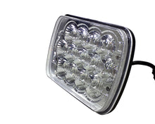 Load image into Gallery viewer, Quake LED Headlight 5x7 Inch Headlight 39 Watt High/Low Jeep YJ/XJ Tempest Series - QTE463