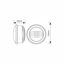 Load image into Gallery viewer, Quake LED Fog Light 4.5 Inch 30 Watt Fog Light Black Reflector Tempest Series - QTE464