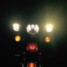 Load image into Gallery viewer, Quake LED Fog Light 4.5 Inch 30 Watt Fog Light Chrome Reflector Tempest Series - QTE465