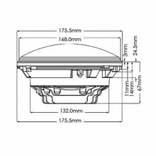 Load image into Gallery viewer, Quake LED Headlight 7 Inch RGB Accent Headlight High/Low RGB Full Halo Black Reflector Tempest - QTE555