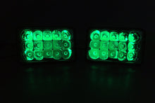 Load image into Gallery viewer, Quake LED Headlight 4X6 in. Headlight 45 Watt High-low RGB Accent Quad Lock interlock Tempest - QTE750