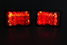 Load image into Gallery viewer, Quake LED Headlight 4X6 in. Headlight 45 Watt High-low RGB Accent Quad Lock interlock Tempest - QTE750