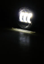 Load image into Gallery viewer, Quake LED Fog Light Jeep JK/CJ/TJ 4 Inch 30 Watt Fog Light Black Reflector Tempest Series - QTE458