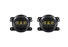 Load image into Gallery viewer, Quake LED Fog Light Jeep Wrangler JK CJ TJ 4 RGB Fog Light Tempest - QTE771
