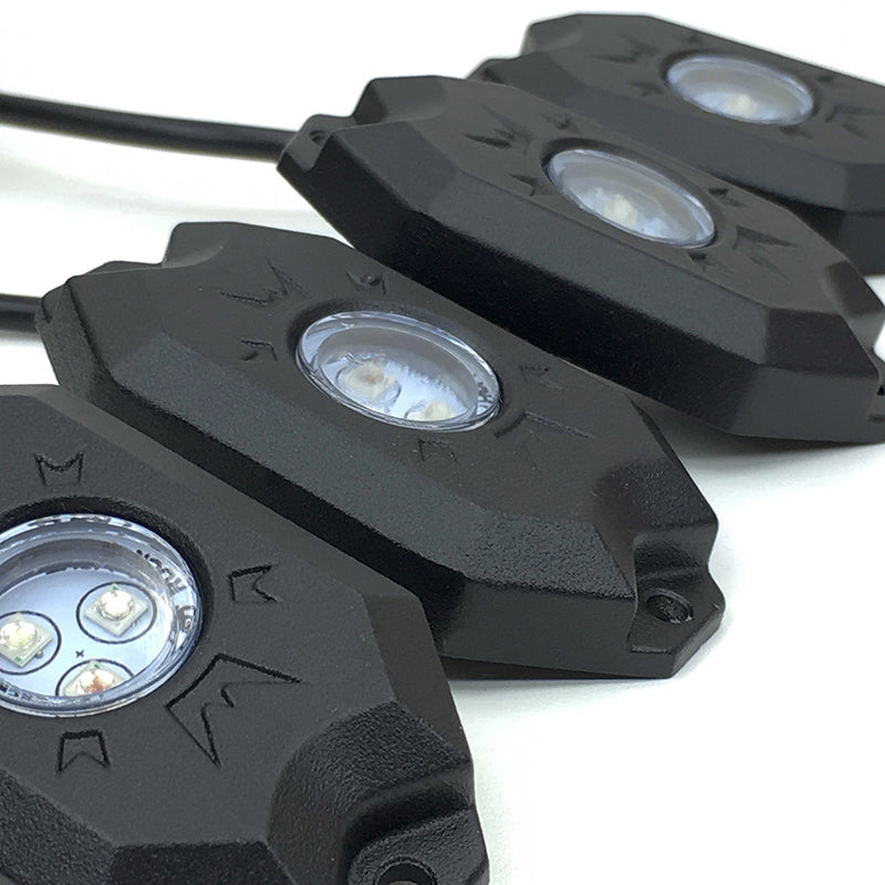 Quake LED Underbody Light Kit Quake LED Rock Light Kits bring you light when you need it most - QTL766