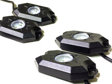 Load image into Gallery viewer, Quake LED Underbody Light Kit 4 Piece RGB Accent Rock Lights (Controller Not Included) Quad-Lock - QTL923