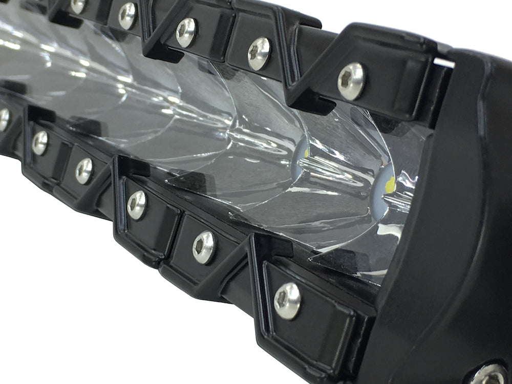 Quake LED Light Bar 43 Inch LED Light Bar Single Row 200 Watt Super Spot Monolith Slim Series - QUMS537