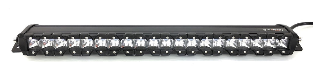 Quake LED Light Bar 23 Inch LED Light Bar Single Row 100 Watt Super Spot Monolith Slim Series - QUMS539