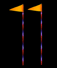 Load image into Gallery viewer, Quake LED Whip Light 6 Foot HD RGB LED Light Whip Dual - QW849