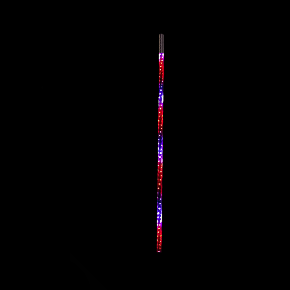 Quake LED Radio Antenna 4 Foot HD RGB CB Antenna 2.15 DB Gain 27 MHZ Frequency - QW853