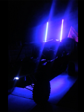 Load image into Gallery viewer, Quake LED Whip Light 4 Foot RGB Accent LED Whip Light Single Quad-Lock/Interlock - QW468