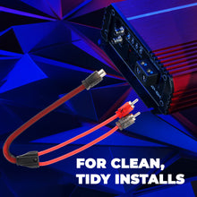 Load image into Gallery viewer, Level 2 RCA 100% Copper OFC Y Connector 1 FEMALE to 2 MALE - 10 Pack