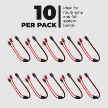 Load image into Gallery viewer, Level 2 RCA 100% OFC Y Connector – 1 Male / 2 Female (10-Pack)