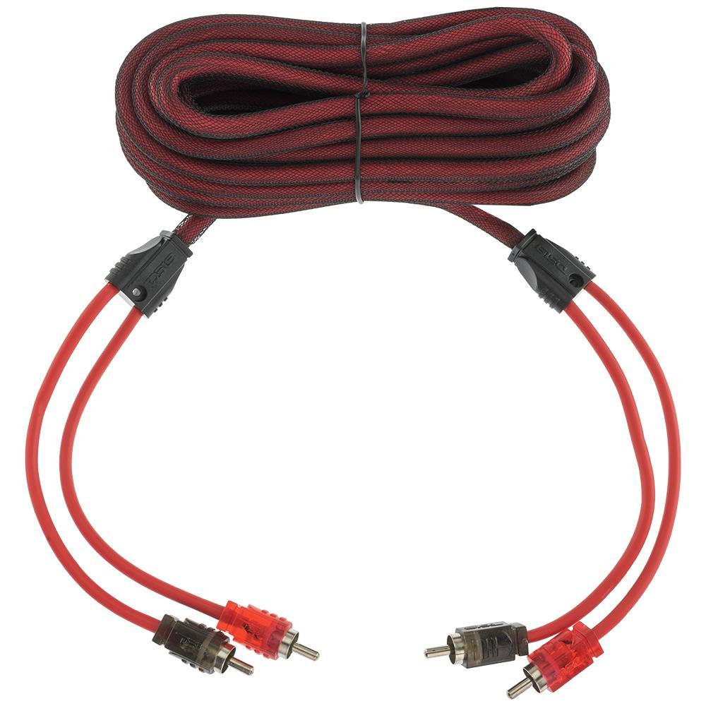 Advance RCA Ultra Flex 20 Feet 2 Channel Dual Male DS18