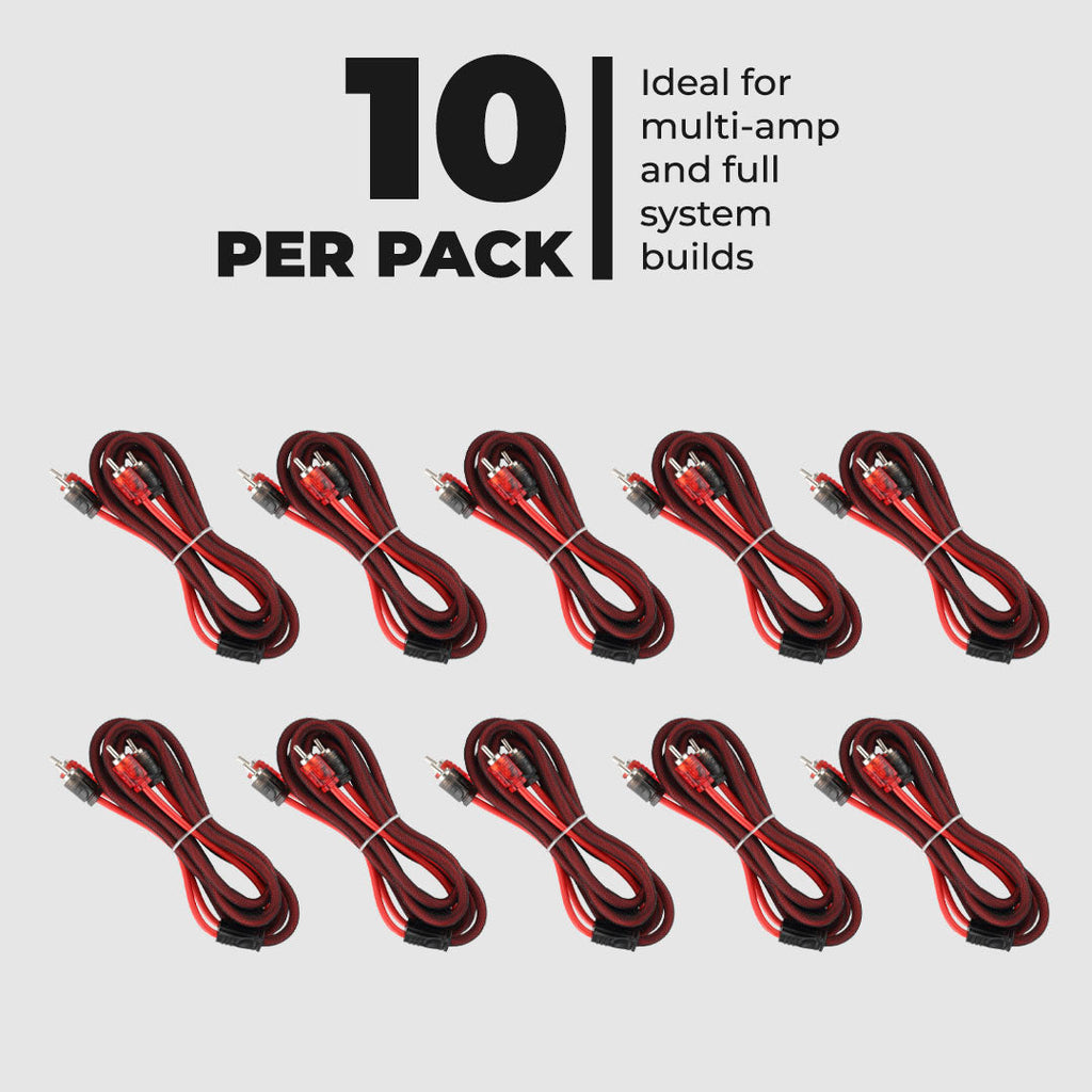 Level 2 RCA 100% Copper OFC 6 Feet - Pack 10 pieces