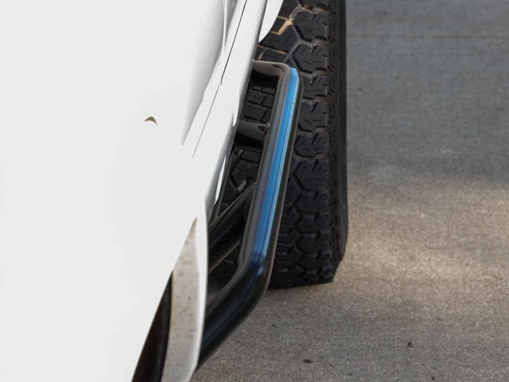Rusty's Off Road Products Rusty's Rocker Armor with Kicker Tube - 1984-2001 XJ Cherokee