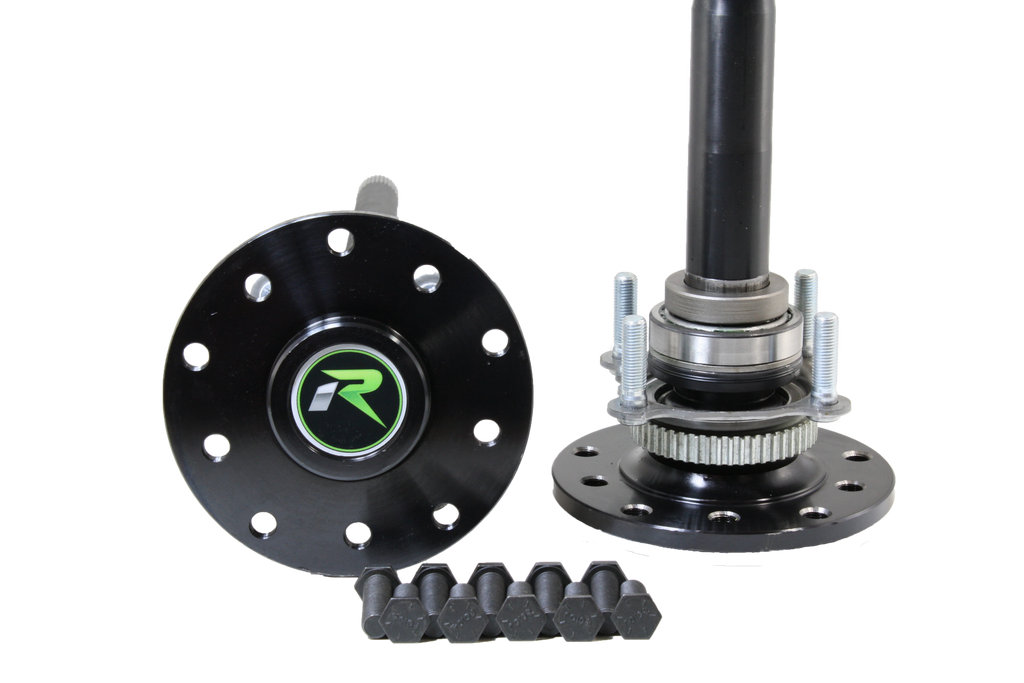Revolution Gear & Axle Rear Axle Kits 1987-06 Wrangler TJ Dana 44 4140 Chromoly Drum Brakes USA Made Rear Axle Kit Revolution Gear - RAK44-2