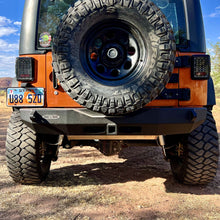 Load image into Gallery viewer, Jeep JK Shorty Rear Bumper For 07-18 Wrangler JK No Tire Carrier Rigid Series Rock Slide Engineering