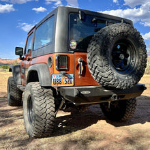 Load image into Gallery viewer, Jeep JK Shorty Rear Bumper For 07-18 Wrangler JK No Tire Carrier Rigid Series Rock Slide Engineering
