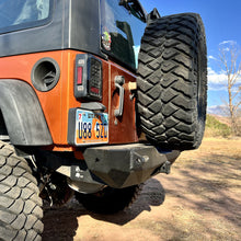 Load image into Gallery viewer, Jeep JK Shorty Rear Bumper For 07-18 Wrangler JK No Tire Carrier Rigid Series Rock Slide Engineering