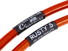 Load image into Gallery viewer, Rusty's Off Road Products Rusty's Brake Hoses - Stainless Steel Front and Rear Set - JK Wrangler