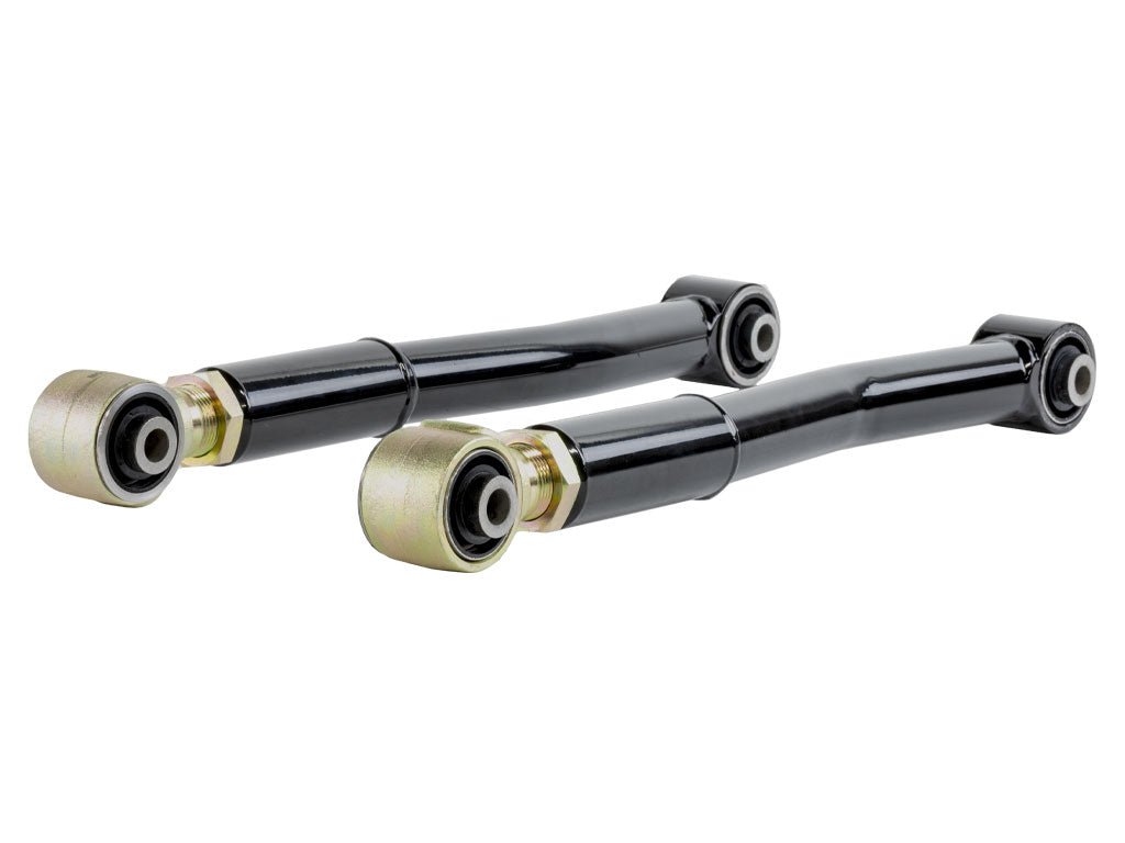 Rusty's Off Road Products Rusty's Adjustable Rear Upper Control Arms w/ Forged Rubber Ends (JK,JL)