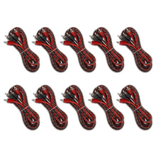 Load image into Gallery viewer, 12 ft Ultra Flex 100% OFC RCA Cable Wire – 10-Pack