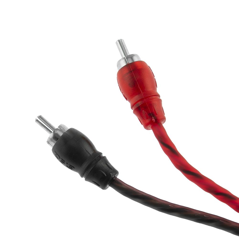 DS18 Audio Cable RCA Audio Cable Ultra Flex 16 Feet Black/Red DS18 - RCA-16FT