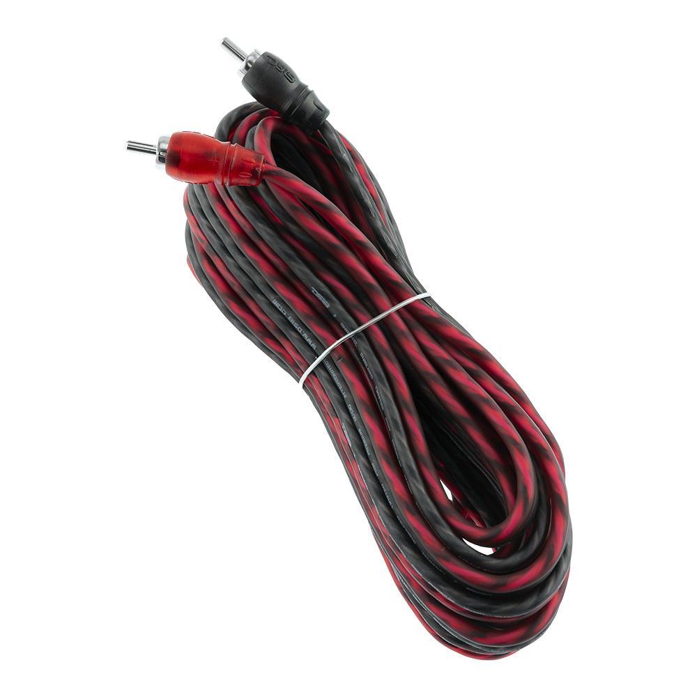 RCA Audio Cable Ultra Flex 20 Feet Black/Red DS18