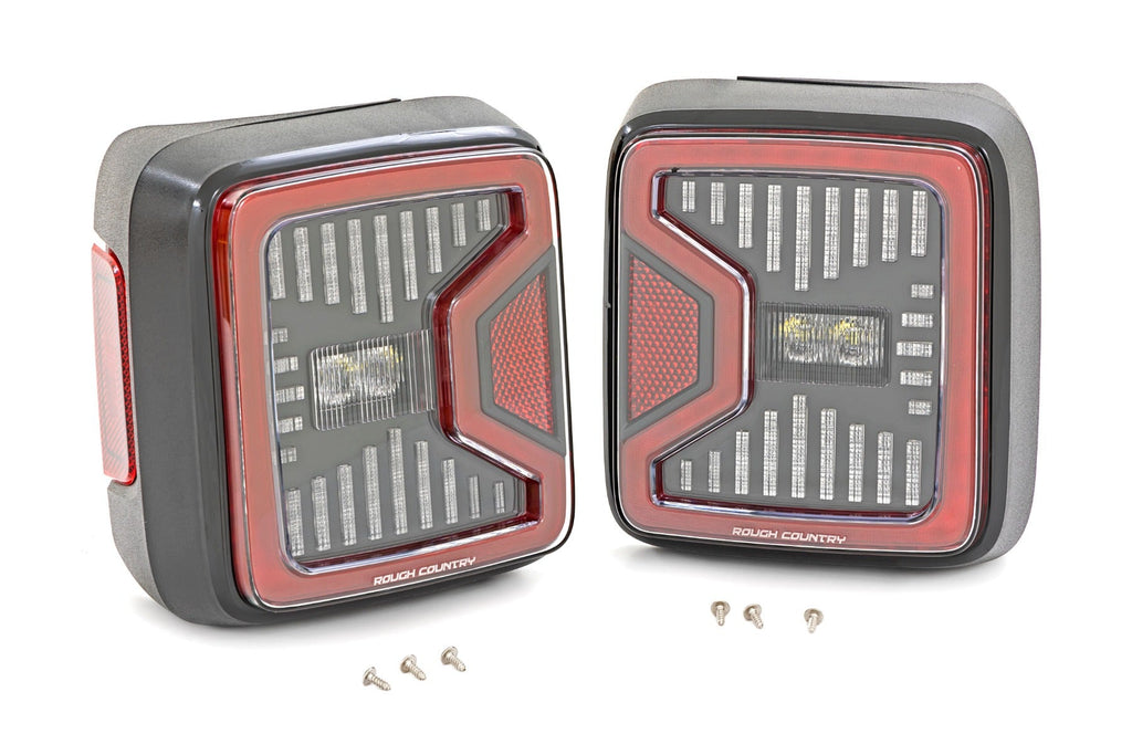 Rough Country Tail light LED Tail light 18-22 Jeep Wrangler JL 4WD Rough Country - RCH5900