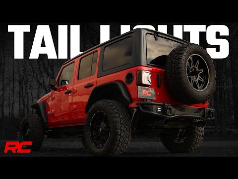 Rough Country Tail light LED Tail light 18-22 Jeep Wrangler JL 4WD Rough Country - RCH5900