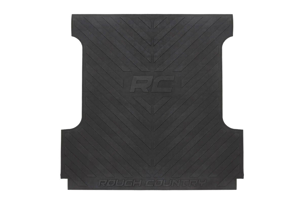 GM Bed Mat w/RC Logos 19-Up Silverado/Sierra 1500 5ft 8in Bed Rough Country