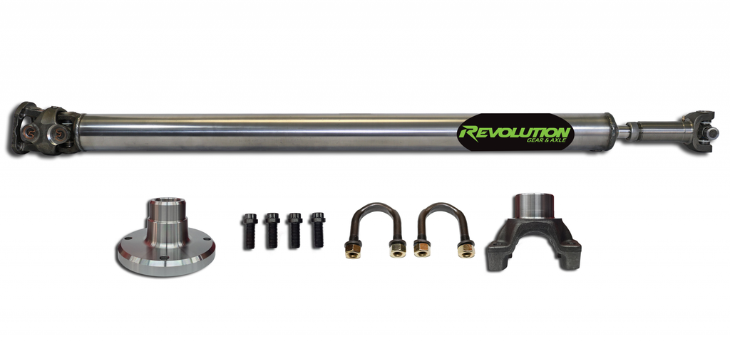 Revolution Gear & Axle Drive Shaft Jeep Gladiator JT Rear 1-Piece 1350 CV Driveshaft Sport with Pinion Yoke Revolution Gear - REV-DS-JT-1350R-SP-PY