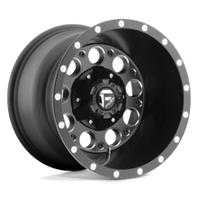 Load image into Gallery viewer, Fuel Off-Road Wheel D525 15X10 6X5.5 MT-BLK-MIL -43MM - D52515008337