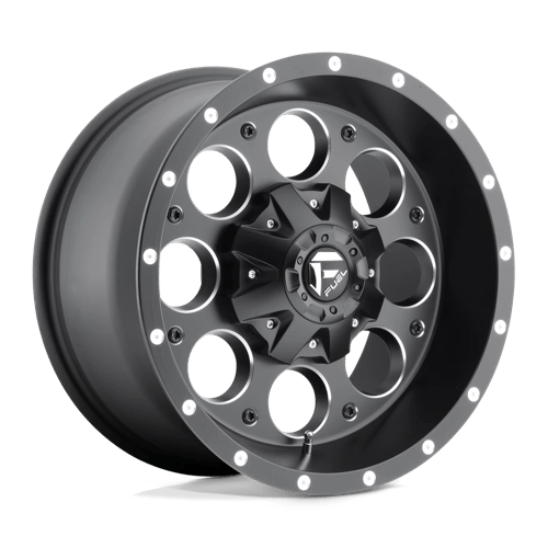 Fuel Off-Road Wheel D525 17X9 6X135/5.5 MT-BLK-MIL -12MM - D52517909845
