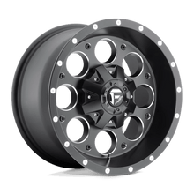 Load image into Gallery viewer, Fuel Off-Road Wheel D525 17X9 6X135/5.5 MT-BLK-MIL -12MM - D52517909845