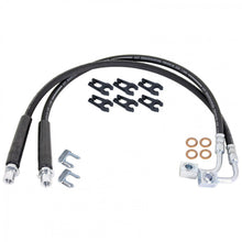 Load image into Gallery viewer, Gladiator Extended Rear Braided Brake Hose Kit For 20-Pres Jeep Gladiator JT RockJock 4x4