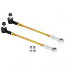Load image into Gallery viewer, Adjustable Sway Bar End Link Kit for JT Rear (12 1/2 Inch Long Rods Sealed Rod Ends Thru-Bolt Heims Jam Nuts Misalignment Spacers pair) RockJock 4X4
