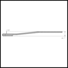 Load image into Gallery viewer, Antirock Forged Chromoly Sway Bar Arms 18 Inch Long x 25 Spline .69 Inch Offset Bend Incl. Stickers Pair RockJock 4x4